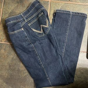 Wrangler Q Baby denim jeans size 29/7. 34 length fit small!